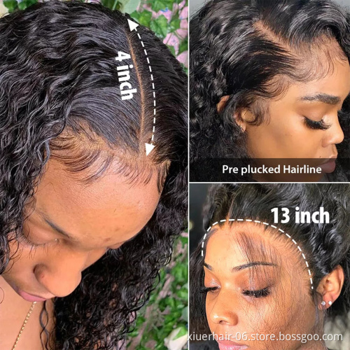 13x4 Transparent Lace Wig Human Hair Lace Front,Human Hair Wigs For Black Women,100% Brazilian Virgin Human Hair Lace Front Wig